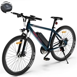 Eleglide Electric Mountain Bike Electric Bike, Eleglide M1 E Bike Mountain Bike, 27.5" Electric Bicycle Commute E-bike with 36V 7.5Ah Removable Battery, LED Display, Dual Disk Brake, Shimano 21 Speed, MTB for Teenagers and Adults