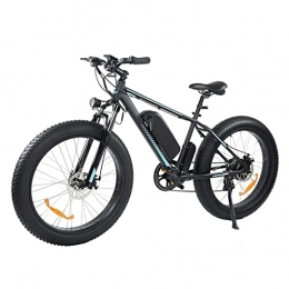 AWJ Electric Mountain Bike Electric Bike for Adults 48V 750W 26 Inch Fat Tire Mountain Electric Bicycle Snow Beach Mountain Ebike Throttle & Pedal Assist Ebike