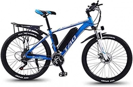 Fangfang Electric Mountain Bike Electric Bikes, 350W Aluminum Alloy Mountain Electric Bicycle, 26 inches Equipped with a Removable 36V Lithium Battery with Automatic Power-Off Braking and 3 Working Modes, Adult Riding Exercise Bike