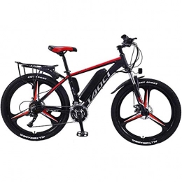 MRSDBTL Electric Mountain Bike Electric Bikes for Adult, Magnesium Alloy Ebikes Bicycles All Terrain, 26" 36V 350W Removable Lithium-Ion Battery Mountain Ebike, for Mens Outdoor Cycling Travel Work Out And Commuting, Black, 8AH