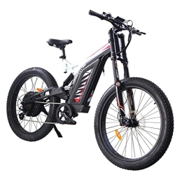 Electric oven Electric Mountain Bike Electric oven 26-inch Fat tire 1500W Electric Bicycle 27 Mph Snow Electric Bicycle 7 Speed Mountain Electric Bicycle Pedal Auxiliary 48V 14.5Ah Lithium Battery (Color : 1500W)