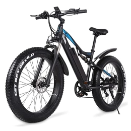 Electric oven Electric Mountain Bike Electric oven 26 inch Fat Tire Electric Bike Adult 1000W Electric Bicycles 48V 17AH Removable Lithium Battery Ebike Aluminium Frame 5 Gear Speed Beach Mountain E-Bike for Adults