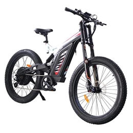 Electric oven Electric Mountain Bike Electric oven Mountain Electric Bike for Adults 1500W 27 Mph with 48V 14.5Ah Lithium Battery 26 Inch 3.0 Fat Tire Al Alloy Beach City Bicycle (Color : 1500W)