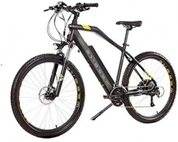 WJSWD Electric Mountain Bike Electric Snow Bike, Adults 27.5" Electric Mountain Bike, 400W E-bike With 48V 13Ah Lithium-Ion Battery For Adults, Professional 27 / 21 Speed Transmission Gears Lithium Battery Beach Cruiser for Adults