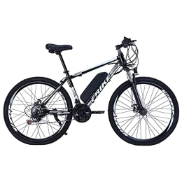  Electric Mountain Bike Electricmountain Bike 27.5" 250W Electric Bicycle With 36V 10Ah Removable Lithium Battery, 21 Speed Gearbox, 35km / H, Charging Mileage Up To 35-50km(Color:blue) (White)