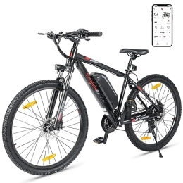 Eleglide Bike Eleglide M2 Electric Bike, E Mountain Bike, 27.5"x2.35" Electric Bicycle Commute E-bike with 36V15Ah Removable Battery, LCD Display, Dual Hydraulic Disk Brake, Shimano 24 Speed, MTB with APP for Adult