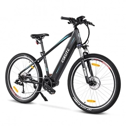 ESKUTE Electric Mountain Bike ESKUTE Electric Mountain Bike 27.5”E-MTB Bicycle 250w Bafang Mid-drive Motor Removable Lithium-ion Battery Samsung 36V 15A for Men Adults 9 Speed Gear Hydraulic Discs Brakes