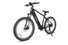 ESKUTE Electric Mountain Bike ESKUTE Netuno Pro Electric Mountain Bike 27.5”E-MTB Bicycle 250w Bafang Mid-drive Motor Removable Lithium-ion Battery Samsung Cell 36V 14.5Ah for Men Adults 9 Speed Gear Discs Brakes