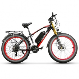 Extrbici Electric Mountain Bike Extrbici 26 Inch Wheel All Terrain Fat Electric Bicycle Aluminum Bike 48V 17AH Lithium Battery Snow Bike 21 Speed Disc Brake XF650 Delivery From UK Warehouse