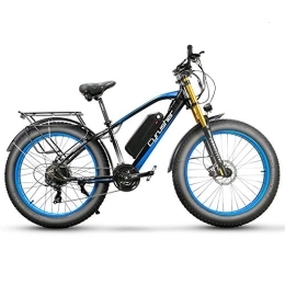Extrbici Electric Mountain Bike Extrbici 26 Inch Wheel All Terrain Fat Electric Bicycle Aluminum Bike 48V 17AH Lithium Battery Snow Bike 21 Speed Hydraulic Disc Brake XF650 Delivery From UK Warehouse