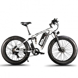 Extrbici Electric Mountain Bike Extrbici XF800 1000w 48v 13ah Electric Mountain Bike Full Suspension (White)
