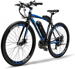Fangfang Electric Mountain Bike Fangfang Electric Bikes, Adult 26 Inch Electric Mountain Bike, 300W36V Removable Lithium Battery Electric Bicycle, 21 Speed, With LCD Display Instrument, E-Bike (Color : A, Size : 15AH)