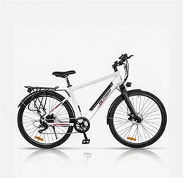 Fangfang Electric Mountain Bike Fangfang Electric Bikes, Adult Electric Mountain Bike, 36V Lithium Battery Aluminum Alloy Retro 6 Speed Electric Commuter Bicycle, With Multifunction LCD Display, E-Bike (Color : A, Size : 10.4AH)