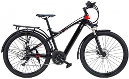 Fangfang Electric Mountain Bike Fangfang Electric Bikes, Mountain Electric Bike, 27.5 Inch Travel Electric Bicycle Dual Disc Brakes with Mobile Phone Size LCD Display 27 Speed Removable Battery City Electric Bike for Adults, E-Bike