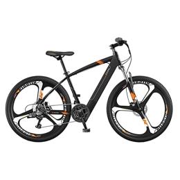 FMOPQ Electric Mountain Bike FMOPQ Electric Bike250W Motor 26 Inch Tire Electric Mountain Bicycle 21 Speed 36V 13Ah Removable Lithium Battery E-Bike (Color : Black Number of speeds : 21)
