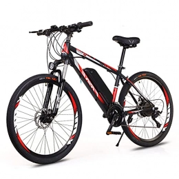 FRIKE Electric Mountain Bike FRIKE Mountain Bike Electric Mountain Bike 26 Inch 250W Electric Bike With 36V 8Ah Removable Lithium Battery, 21-speed，charging Range Up To 35-50km