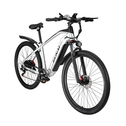 GARVAINE Electric Mountain Bike GAVARINE Electric Bike for Adult 29 Inch City Bike with 48V 19AH Removable Lithium Battery, Shimano 7 Speed and Hydraulic Brake