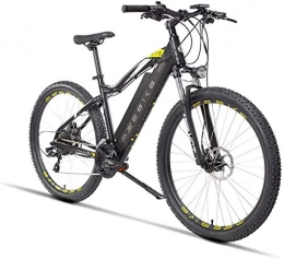 GMZTT Electric Mountain Bike GMZTT Unisex Bicycle 27.5 Inch Adult Electric Mountain Bicycle, Aerospace grade aluminum alloy Electric Bicycle, 400W Electric Off-Road Bikes, 48V Lithium Battery (Color : A)