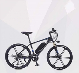 GMZTT Electric Mountain Bike GMZTT Unisex Bicycle Adult 26 Inch Electric Mountain Bicycle, 36V Lithium Battery 27 Speed Electric Bicycle, High-Strength Aluminum Alloy Frame, Magnesium Alloy Wheels (Color : C, Size : 30KM)
