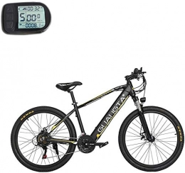 GMZTT Electric Mountain Bike GMZTT Unisex Bicycle Adult 27.5 Inch Electric Mountain Bicycle, 48V Lithium Battery, Aviation High-Strength Aluminum Alloy Offroad Electric Bicycle, 21 Speed (Color : A, Size : 80KM)