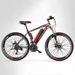 GMZTT Electric Mountain Bike GMZTT Unisex Bicycle Adult Mens Mountain Electric Bicycle, 250W Electric Bikes, 27 speed Off-Road Electric Bicycle, 36V Lithium Battery, 26 Inch Wheels (Color : A, Size : 10AH)