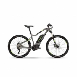HAIBIKE Electric Mountain Bike HAIBIKE Sduro HardSeven 4.0 27.5 Inch Pedelec E-Bike MTB Grey / Black / Green 2019, Grau / Schwarz / Grn, M