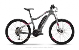 HAIBIKE Electric Mountain Bike HAIBIKE Sduro HardSeven Life 3.0 27.5 Inch Women's Pedelec E-Bike MTB Grey / Coral Red 2019: Size: L
