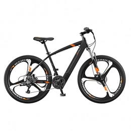 HMEI Electric Mountain Bike HMEI Electric Bike for Adults 250W Motor 26 Inch Tire Electric Mountain Bicycle 21 Speed 36V 13Ah Removable Lithium Battery E-Bike (Color : Black, Number of speeds : 21)