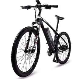 HSTD Electric Mountain Bike HSTD Electric Mountain Bike-Magnesium Alloy Ebikes Bicycles, City Bicycle Max Speed 25 km / h, Disc Brake, for Outdoor Cycling Travel Work Out