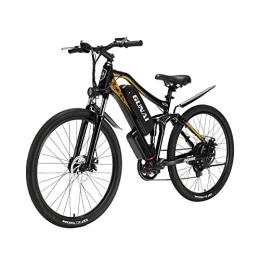 KELKART Electric Mountain Bike KELKART 27.5 '' Folding Electric Bicycle / Bicycle for Adults, with Front and Rear Disc Brakes and Shimano with 7 Speed Derailleur Electric Mountain Bike
