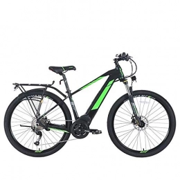 KKKLLL Electric Mountain Bike KKKLLL Electric Bicycle Lithium Battery Leading 500 Power Mountain Bike 36 V Built-in Lithium Battery 9 Speed 16 Inch Green