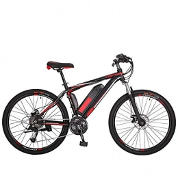 KKKLLL Electric Mountain Bike KKKLLL Mountain Bike Electric Bicycle Student Bike Offroad Damping Lithium Battery Car 26 Inch 27 Speed red