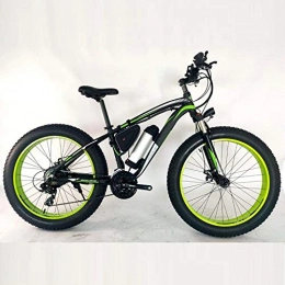 KUSAZ Electric Mountain Bike KUSAZ Electric bicycle 36V lithium battery electric mountain beach bicycle-dark green