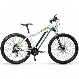 LZMXMYS Electric Mountain Bike LZMXMYS electric bike, 29 Inch Electric Bike For Adults, Commuting Ebike With 13AH Battery, 350W Motor Electric Mountain Bike, Electric Mountain Bike Stealth Lithium Battery Moped (Color : White)