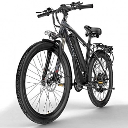 LZMXMYS Electric Mountain Bike LZMXMYS electric bike, Electric Mountain Bike, Electric Bicycle 48V13Ah Lithium Battery 26 Inch Male And Female New National Standard 400W High-speed Mountain Electric Vehicle Off-road Car