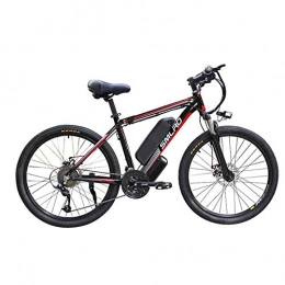 LZMXMYS Electric Mountain Bike LZMXMYS electric bike26 In Electric Bike for Adult 48V10AH350W High Capacity Lithium Battery with Battery Lock 27 Speed Mountain Bicycle with LCD Instrument and LED Headlights Commute E-bike