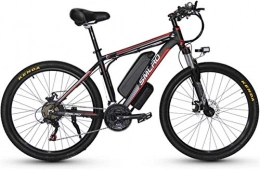 min min Electric Mountain Bike min min Bike, Electric Bike for Adult 26" Mountain Electric Bicycle Ebike 48V 10 / 15AH Removable Lithium Battery 350W Powerful Motor, 27 Speed And 3 Working Modes (Size : 15AH) (Size : 10AH)