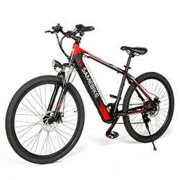 N&F Electric Mountain Bike N&F SH26 Electric Bikes for Adult, high carbon steel Electric Mountain Bike All Terrain, 26" 36V 250W 8Ah Removable Lithium-Ion Battery (Black)