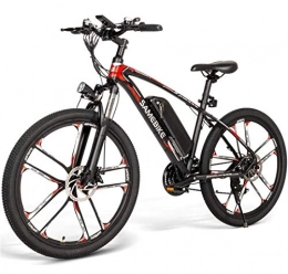 NAYY Electric Mountain Bike NAYY Electric Bike for Adults, Electric Mountain Bike 26" 48V 350W 8Ah Removable Lithium-Ion Battery Electric Bikes for Adult Disc Brakes Load Capacity 100 Kg