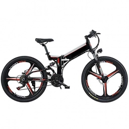 NBWE Electric Mountain Bike NBWE Electric Mountain Bike Lithium Battery 48V Foldable Bicycle Battery Car Adult Before and After Mechanical Disc Brakes 26 Inch Off-Road Cycling