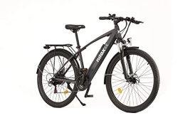 Nilox Electric Mountain Bike Nilox, E-Bike X7 Plus, Trekking Bike with Pedal Assist, 80 km Range, Up to 25 km / h, 36 V 250 W Motor, 36 V-13 Ah Lithium Battery, 27.5 inches x 2.10 inches Semi-Tuffled Tires
