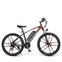 OUXI Bike OUXI Mountain Electric Bike for Adult, 48V 8Ah 350W Electric Mountain Bicycle Max Speed 30km / h (Black)