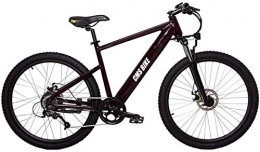 PARTAS Electric Mountain Bike PARTAS Sightseeing / Commuting Tool - Electric Mountain Bike, 36v / 10.4AH High-efficiency Lithium Battery, Maximum Speed 32km / h, 250w Brushless Motor, Removable Battery (Color : Black)
