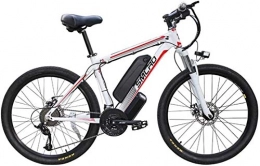PARTAS Electric Mountain Bike PARTAS Travel Convenience A Healthy Trip 26'' Electric Mountain Bike Removable Large Capacity Lithium-Ion Battery (48V 350W), Electric Bike 21 Speed Gear Three Working Modes