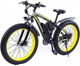 PARTAS Electric Mountain Bike PARTAS Travel Convenience A Healthy Trip Adultelectric Mountain Bike, 26 Inch Snow Electric Bike, 36V / 350W Fat Tire Bike And 21 Speed Adjustment- Front And Rear Disc Brakes Mountain Bike
