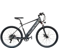Power-Ride Electric Mountain Bike Power-Ride PRO Electric Bikes for Adult, 19" Aluminum Ebikes Bicycles, 27.5" Wheel, 250W Motor, 36V 10.4Ah Removable Lithium Cell Battery, 7 Speed Mountain Ebike for Mens