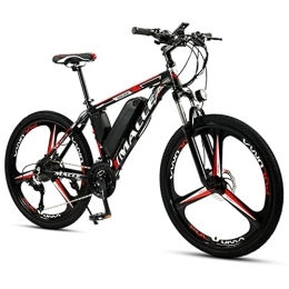 PrimaevalColossus Electric Mountain Bike PrimaevalColossus E-Bike Electric Mountain Bike wiht Removable Lithium Battery Motor Power Assist Dual Disc Brakes Electric Bike Suspension Fork for Trail Riding / Excursion