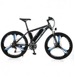 QBAMTX Electric Mountain Bike QBAMTX Electric Bike Electric Mountain Bike, 26 Inch Adult 36V350W E-bike with Removable Lithium Battery and LED Lighting 21-speed Electric Bicycles