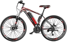 RDJM Electric Mountain Bike RDJM Ebikes, Bikes for Adult, 26" 36V 250W 8 / 10Ah Removable Lithium-Ion Battery Aluminum Alloy All Terrain E-Bikes Bicycles, Mountain E-Bike for Mens (Color : Grey, Size : 90KM)
