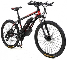 RDJM Electric Mountain Bike RDJM Electric Bike 26" Electric Mountain Bike With36v 8AH 250W Lithium-Ion Battery Dual Disc Brakes for Mens Outdoor Cycling Travel Work Out and Commuting